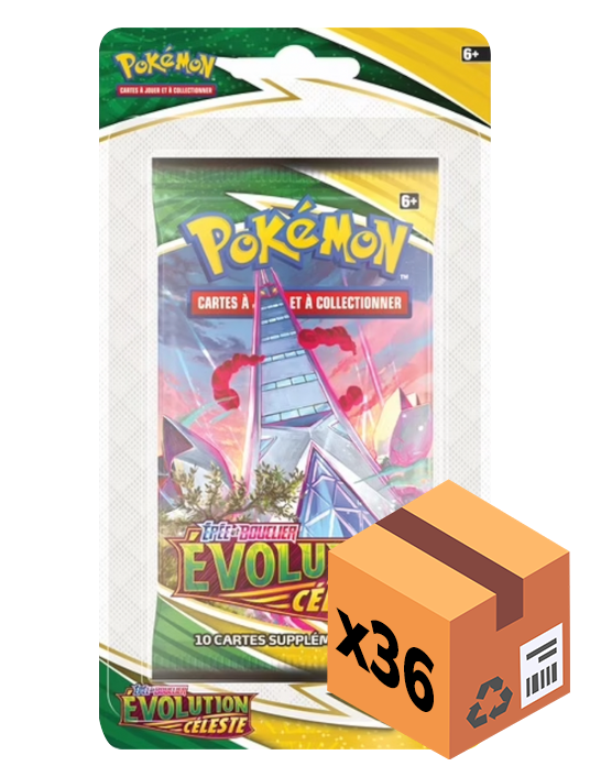 Blister evolution celeste EB7 – Case x 36