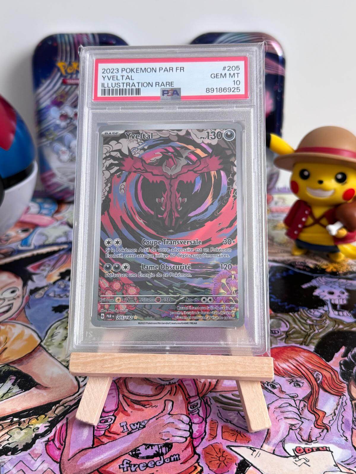 Yveltal FR PSA 10 205/182 EV04 – Carte Pokemon