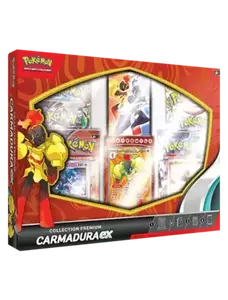 Coffret carmadura contenant des booster pokémon