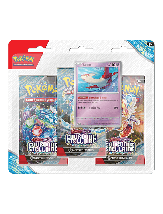 TriPack Pokémon - EV7 Couronne Stellaire