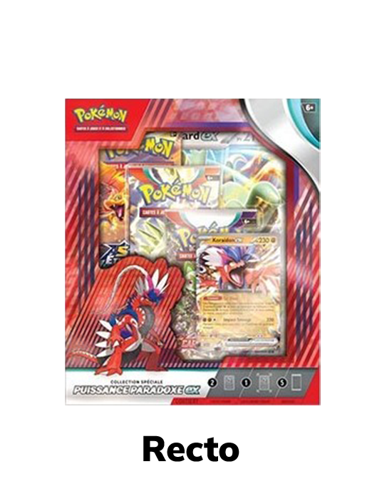 Coffret Puissance Paradoxe ex – Pokémon FR