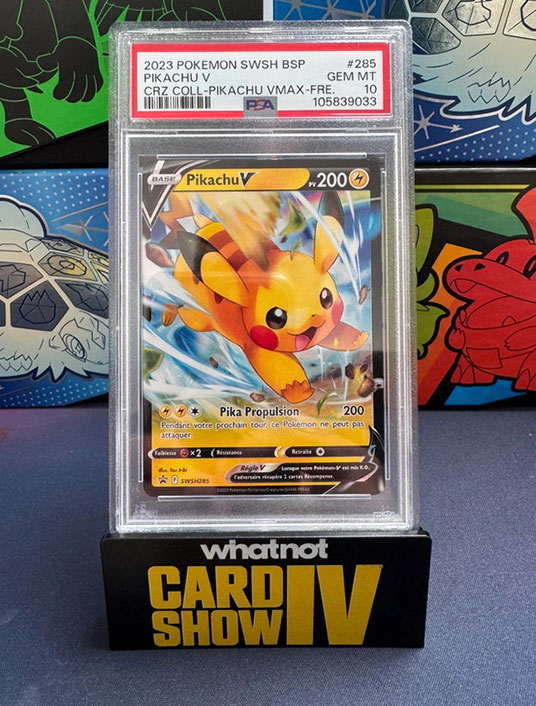 Pikachu V - PSA 10 - Swsh285 - Carte Pokemon
