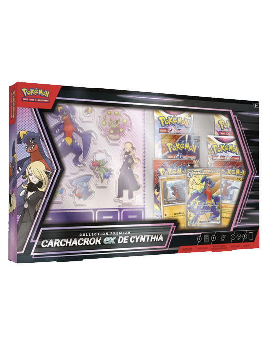 Coffret Carchacrok ex de Cynthia - Pokemon FR