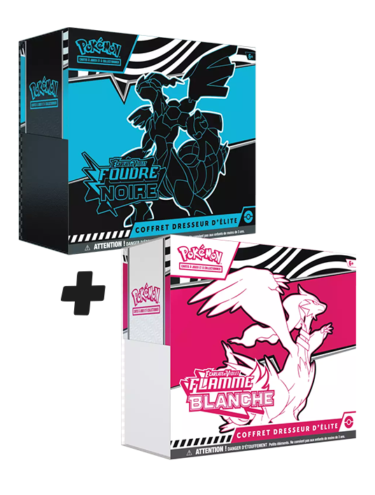 Lot de 2 Coffret Dresseur d’Elite (ETB) – Ecarlates et Violet – EV10.5 – Pokémon FR