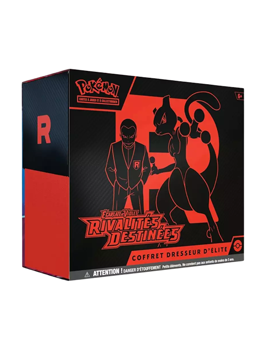 Pokémon Coffret Dresseur d’Elite (ETB) – Ecarlates et Violet – Rivalités Destinées – EV10