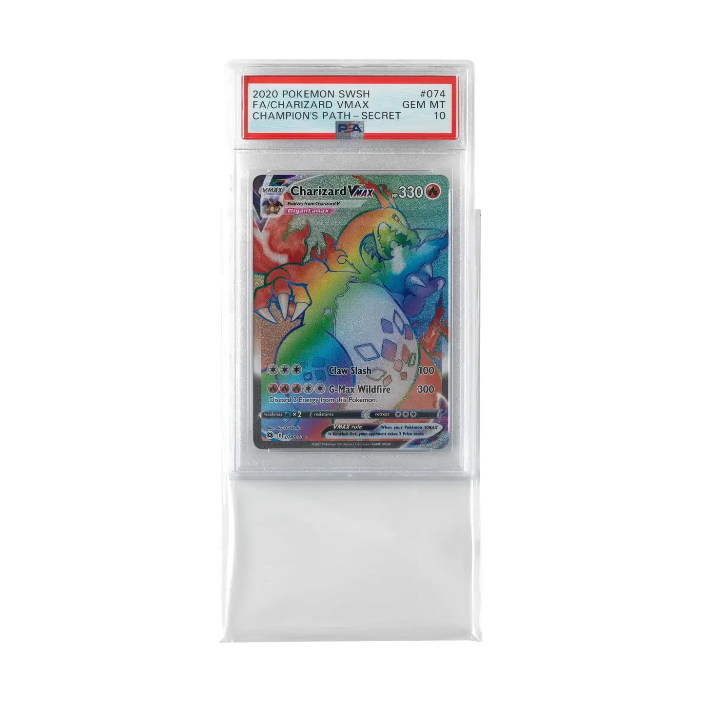 Sleeves pour cartes PSA