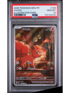 Goupix ME1 138 FR PSA 10 - Carte Pokémon