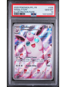 Grodoudou ME2 105 FR PSA 10 - Carte Pokémon