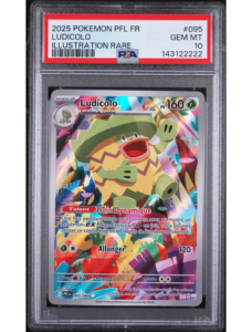 Ludicolo ME2 095 FR PSA 10 - Carte Pokémon