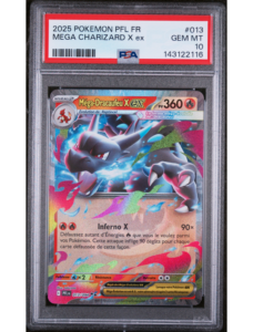 Méga-Dracaufeu X EX ME2 013 FR PSA 10 - Carte Pokémon