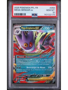Méga-Ectoplasma ex ME2 056 FR PSA 10 - Carte Pokémon
