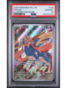Zacian ME2 100 FR PSA 10 - Carte Pokémon