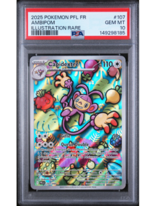 Capidextre 107/096 ME2 FR PSA 10 - Carte Pokémon