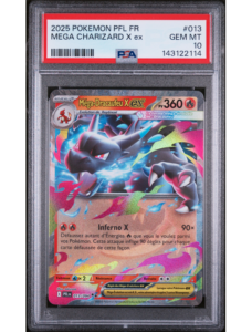 Méga-Dracaufeu X ex ME2 013 FR PSA 10 - Carte Pokémon