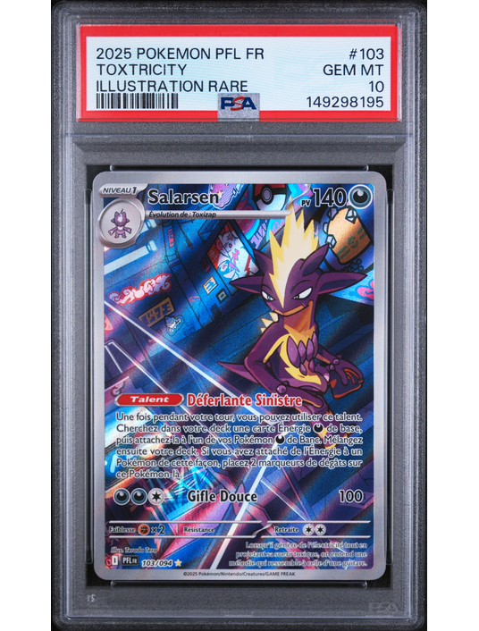 Salarsen 103/094 ME2 FR PSA 10 – Carte Pokémon